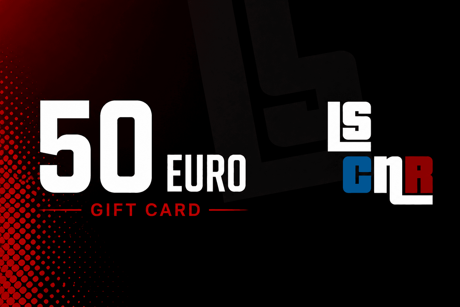 50€ Giftable giftcard code