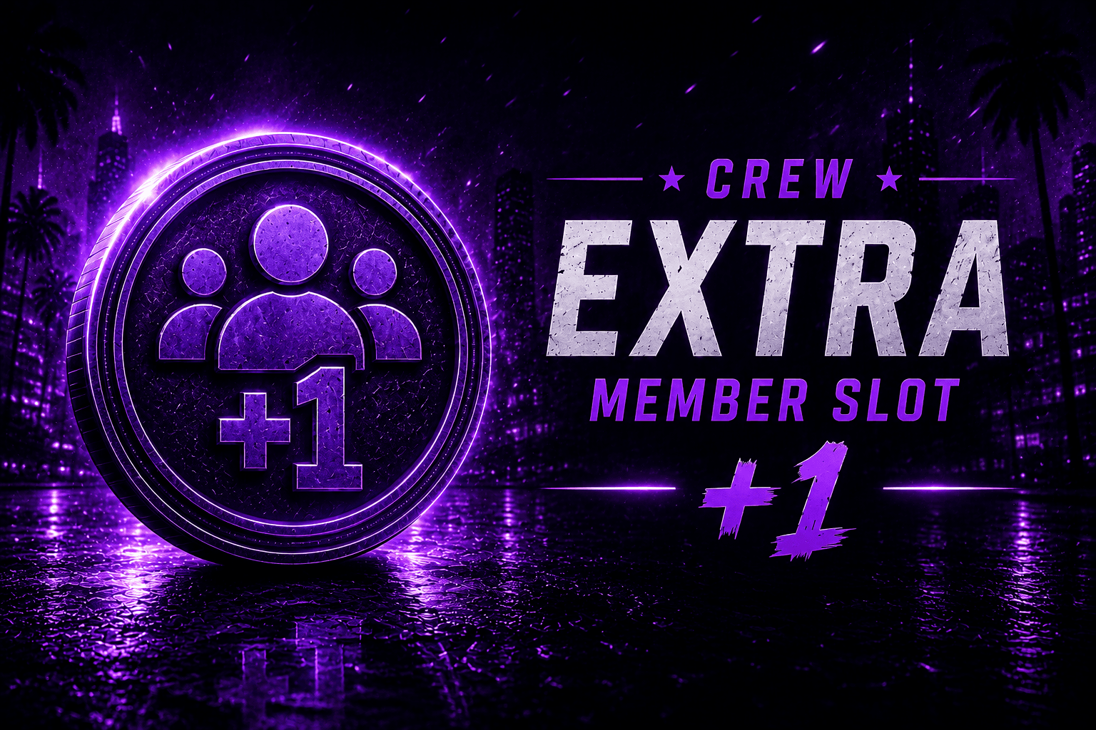 Extra Crew member slot +1